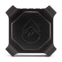 ECOXGEAR EcoEdge GDI-EXEDGE301 Rugged Waterproof Floating Portable Bluetooth Wireless 20 Watt Smart Speaker with Built-in Bottle Opener (Black)