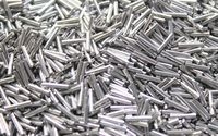 2.5 lb Stainless Steel Tumbling Media Pins - 0.047" Diameter, 0.255" Length
