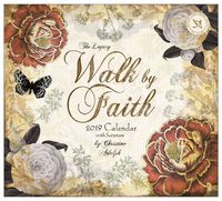 2019 Mini-Wall Calendar,  Walk By Faith
