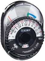 Sekonic 401-208 Twin Mate Light Meter (Black/White)