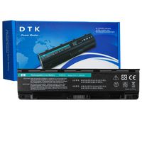 DTK PA5024U-1BRS PA5026U-1BRS Laptop Battery Replacement for TOSHIBA Satellite C845 L850 L855 P855 R945 PA5023U-1BRS PA5025U-1BRS PA5027U-1BRS PABAS260 PABAS262 Notebook 10.8V 4400mAh 6 Cell