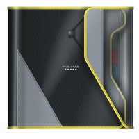 Five Star 1-1/2 Inch Zipper Binder, Easy Access, Durable, Color Will Vary (29278)