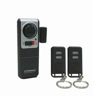 Doberman Security SE-0119A Wireless Door Alarm with 2 Remote Controls (Silver/Black)