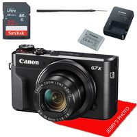 Canon PowerShot G7 X Mark II Digital Camera + 32GB Memory Bundle