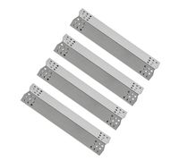 Replace parts Porcelain Steel Heat Plate, Replacement for Grill Master 720-0697, 720-0737, Nexgrill 720-0830H, 720-0783E Gas Grill Models (Stainless Steel -4pcs)