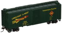 Bachmann Trains Toledo Peoria And Western 40' Box Car-Ho Scale
