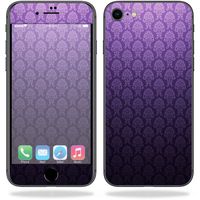 MightySkins Skin Compatible with Apple iPhone 8 - Antique Purple | Protective, Durable, and Unique Vinyl Decal wrap Cover | Easy to Apply, Remove, and Change Styles | Made in The USA