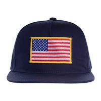 Knuckleheads Clothing Baby Boy Infant Trucker Sun Hat Toddler Mesh Baseball Cap USA Navy S 48 cm 12 to 24 Months