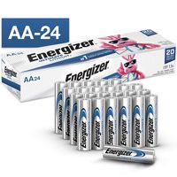 Energizer AA Lithium Batteries, World's Longest Lasting Double A Battery, Ultimate Lithium (24 Battery Count) - Packaging May Vary
