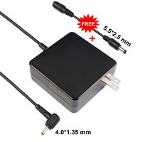 Charger Power Ac Adapter 65w for ASUS X556UQ F510UA F556UA TP510UQ TP410UA TP410UR UX360CA UX360C UX330UA UX330U UX310UQ UX410UQ UX430U UX430UQ UX303LA UX303LB UX303LN UX303UA S510UA S510UN X510U X541