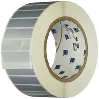 Brady THT-53-7576-3 Tamper-Evident Metallized Polyester Thermal Transfer Printable Labels , Silver (3,000 Labels per Roll, 1 Roll per Package)