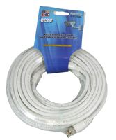 Blast King RG59+2C 50W 50-Feet White Siamese Coaxial Cable