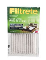 3M Filtrete Air Filter, MPR 600, 16" x 25" x 1", 1-pack