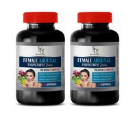 Female Enhancing Pills Best Seller - Female Arousal Enhancement Pills - Premium Complex - Improves Performance - maca Root Pills for Women - 2 Bottles 120 Capsules