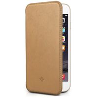 Twelve South SurfacePad for iPhone 6 Plus/6s Plus, Camel | Ultra-Slim Luxury Leather Cover + Display Stand