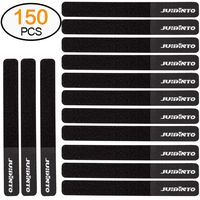 JUIDINTO 150PCS Reusable Cable Ties Adjustable Wire Organizer Fastening Straps for Computer PC Headphones TV Cords, 7 Inch