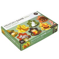 Petit Collage Memory Game, Forest Animals (24 Chunky Cards to Match)