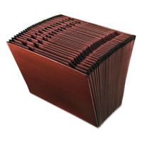Pendaflex PFXER17D ER17D Earthwise Leather-Look Expanding File, Open Top, 1-31 Index, 12 x 10