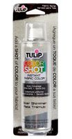 Tulip ColorShot Instant Fabric Color 3oz. Silver Shimmer