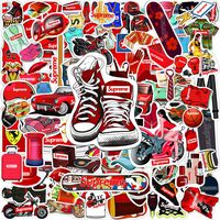Water Stickers Bottles Laptop Teens Wall Planne (100Pcs KSHAN) Car Vinyl Skateboard Cute Anime Pack Motorcycle Luggage Bicycle Supreme Stickers