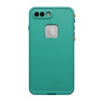 LifeProof 77-53998 FRE SERIES Waterproof Case for iPhone 7 Plus (ONLY) - Retail Packaging - SUNSET BAY (LIGHT TEAL/MAUI BLUE/MANGO TANGO)