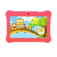 Tagital 7" T7K Quad Core Android Kids Tablet, with Wifi and Camera and Games, HD Kids Edition with Kid Mode Pre-Installed Pink