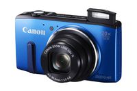 Canon Powershot SX270 HS 12 MP Digital Camera with 20x Optical Zoom and 3-Inch LCD Display, Blue (8229B012) - International Version (No Warranty)