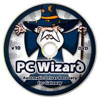 PC Wizard - Automatic Drivers Recovery Restore Update for Gateway Computers (Desktops and Laptops) on DVD Disc - Supports Windows 10, 8.1, 7, Vista, XP (32-bit & 64-bit)