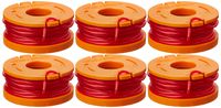WORX WA0010 6-Pack Replacement Trimmer Line for Select Electric String Trimmers
