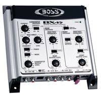 BOSS Audio Systems Bx45 2 3 Way Pre-amp Car Electronic Crossover - Variable High Pass Filter 40 Hz - 8 Khz Selectable Crossover Slopes, Selectable Phase Maximum Input Voltage 4.5 Volts