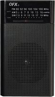 QFX R-35 Portable Shortwave Radio Black