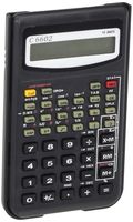 Scientific Calculator with Slide-On Hard Case.  Easy To Read Display