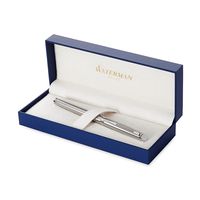 Waterman Hemisphere Essential Stainless Steel Chrome Trim Fine Point Fountain Pen - S0920410