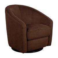 Babyletto Madison Swivel Glider, Mocha Microsuede