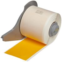 Brady M71C-2000-581-YL 50' Length x 2" Width Yellow Color B-581 Repositionable Vinyl Tape For BMP71 Label Printer