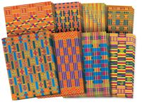Roylco Assorted Design African Textile Paper, 8-1/2 x 11 Inches, Pack of 32