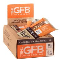 The GFB Protein Bars, Chocolate Peanut Butter, 2.05 Ounce (Pack of 12), Gluten Free, Non GMO
