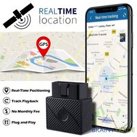 OBD2 GPS Tracker Real Time Vehicle Tracking Device OBD II for Car Truck Locator