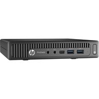 HP ProDesk 600 G2 Business Mini Desktop PC: Intel Quad-Core i5-6500T, 128GB SSD, 8GB DDR4, Windows 10 Professional
