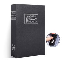Book Safe with Combination Lock, Ohuhu Dictionary Diversion Book Safe, Portable Safe Box, Great for Storing Money, Jewelry and Passport