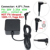 45W AC Adapter/Charger Power Cord Replacement for Lenovo Ideapad 100S 100 110 110S 120 120S 310 320 320S 510 510S 710S 720S 100-15IBD 100-15IBY 100-151BD Chromebook N22 N23 N42 Yoga 710 Flex 4 5