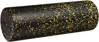 AmazonBasics High-Density Round Foam Roller | 18-inches, Yellow Speckled