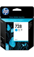 Hp F9J63A 728 Cyan Original Ink Cartridge
