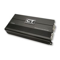 CT Sounds Car Audio Amplifier- Mosfet Power Supply, 1000 watts Power Capacity, 1Ohm Minimum Speaker Impedance, Monoblock D Class with Remote Volume Controller - CT1000 1D