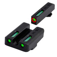 TRUGLO TFX Pro Glock Low Set Tritium/Fiber-Optic Day/Night Sights, Black