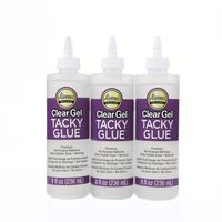 Aleene's Clear Gel Tacky Glue 3 Pack, 8 oz