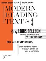 Modern Reading Text in 4/4 For All Instruments