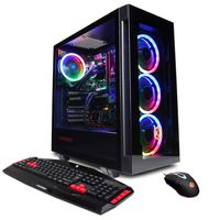 CyberpowerPC Gamer Supreme Liquid Cool Gaming PC, Intel Core i7-9700K 3.6GHz, NVIDIA GeForce RTX 2070 Super 8GB, 16GB DDR4, 1TB PCI-E NVMe SSD, WiFi Ready & Win 10 Home (SLC8260A2, Black)