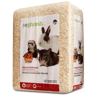So Phresh Natural Softwood Small Animal Bedding, 56.6 Liters (500 cu. in.)