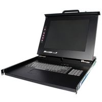 StarTech.com 1U 15 - Inch Rackmount LCD Console - USB + PS/2  (RACKCONS1501)
